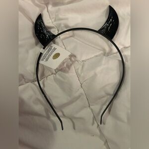 BNw/tag Black Devil Horn Headband